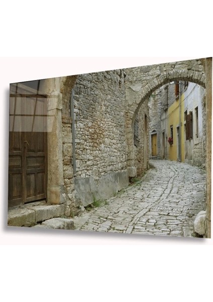 Teknoo- Kemerli Sokak Cam Tablo