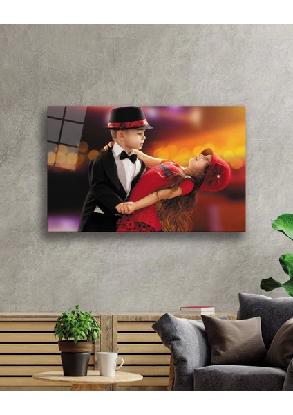 Teknoo- Dans Eden Çocuklar Cam Tablo Dancing Kids Table fiyatları