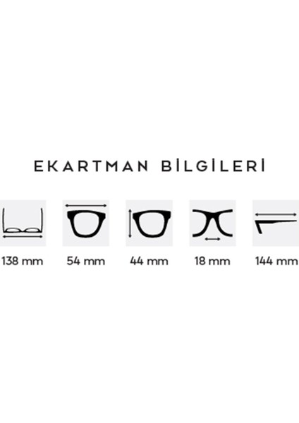 Chester Unisex Gözlük (Mavi Işık Filtreli)