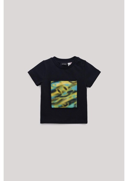 Erkek Bebek Siyah T-Shirt