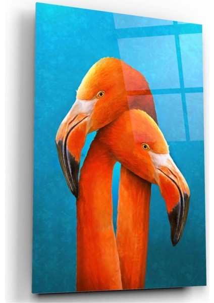 Teknoo- Flamingolar Cam Tablo