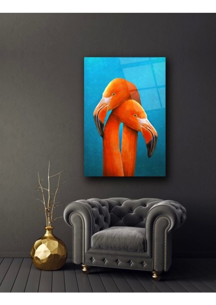 Teknoo- Flamingolar Cam Tablo modelleri