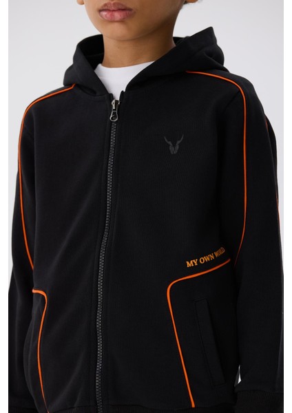 Bg Store Erkek Çocuk Siyah Eşofman Üstü modelleri