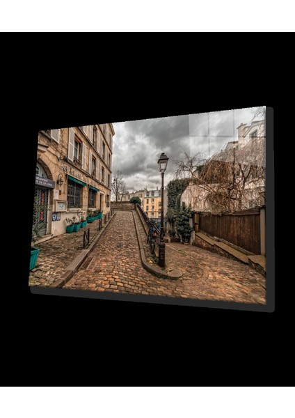 Teknoo- Sokak Cam Tablo Old Town Streets