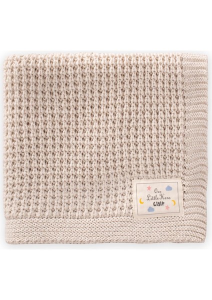 Selanik Triko Battaniye 80X100 (+/-5 Cm ) Taş