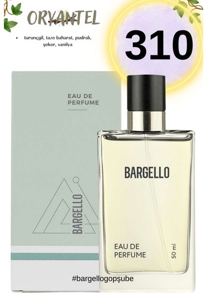 310 Oriental Unisex Parfüm 50ML Edp