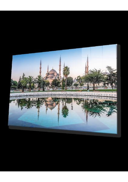 Teknoo- Istanbul Sultan Ahmet Camii Yansıma Cam Tablo