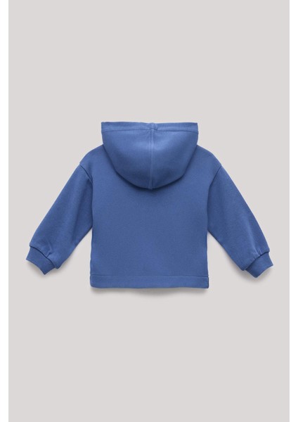 Bg Store Kız Bebek Mavi Eşofman Üstü