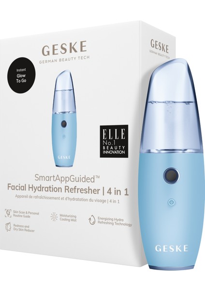 Buharlı Cilt Nemlendirici ve Yenileyici Akıllı Yüz Bakım Cihazı | Facial Hydration Refresher