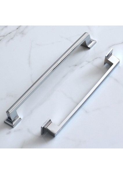 Gama Krom Mobilya Dolap Çekmece Kulpu 160 mm 12 Adet