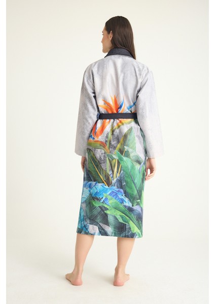 Desenli Baskılı Bornoz modelleri