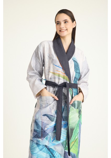 Desenli Baskılı Bornoz fırsatları