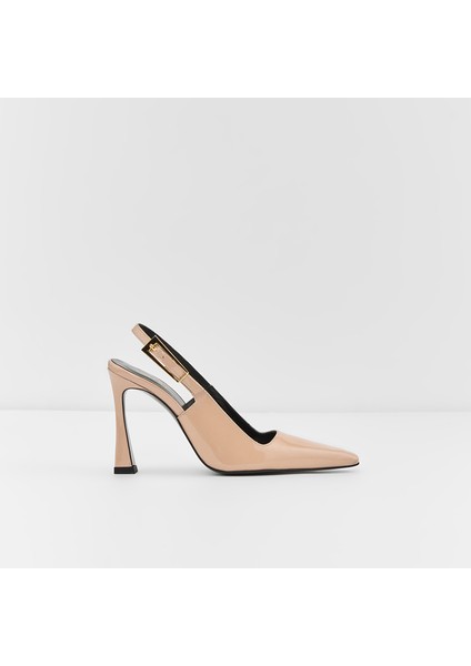 Lorenta-Tr Ayakkabı Yüksek Topuklu - Bej