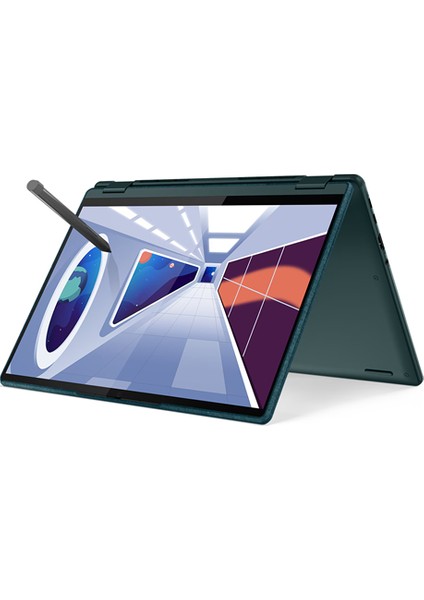 Yoga 6 Ryzen 7 7730U 16GB 256GB SSD 13.3" IPS 300NITS Wuxga Dolby Vision Windows 11 Pro Taşınabilir Bilgisayar L83B2008RTXWP01 + Zetta Çanta