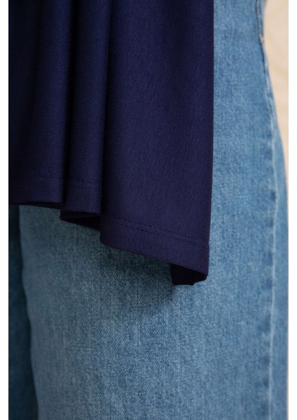 Penye Lacivert Şal indirimleri