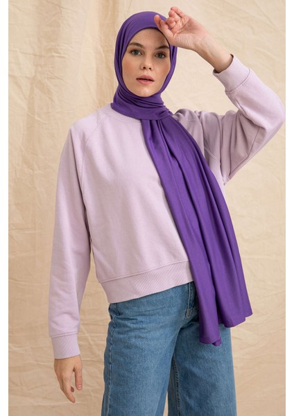 Penye Şal - Menekşe