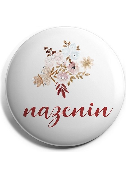 Nazenin Iğneli Çanta Rozeti