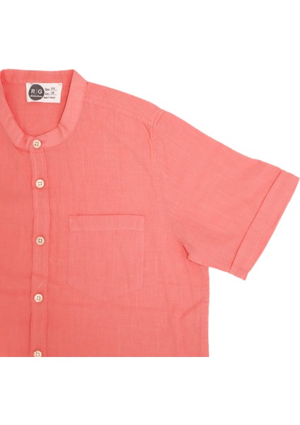 Çocuk Keten Kısa Kollu Gömlek fiyatları