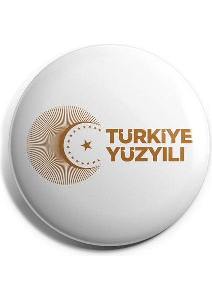 Major Selection Türkiye Yüzyılı V3 Iğneli Çanta Rozeti