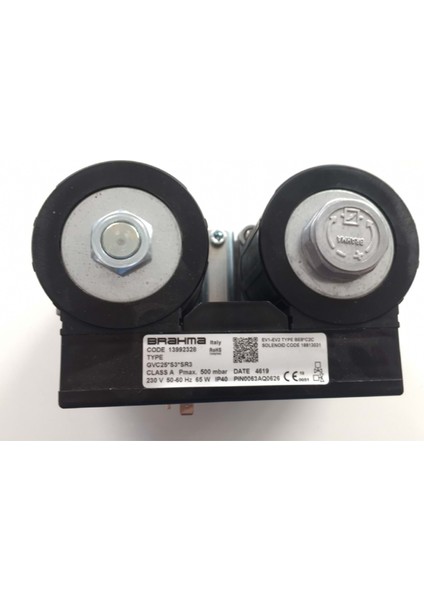 GVC25*S3*SR3 Double Solenoid Valf 13992328 Pmax 500MBAR 230V 50-60Hz 65W