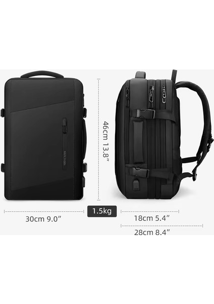 Expandos USB Şarj Portlu Laptop Sırt Çantası (Yurt Dışından) fiyatları