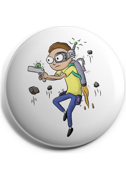 Major Selection Morty Görevde Iğneli Çanta Rozeti