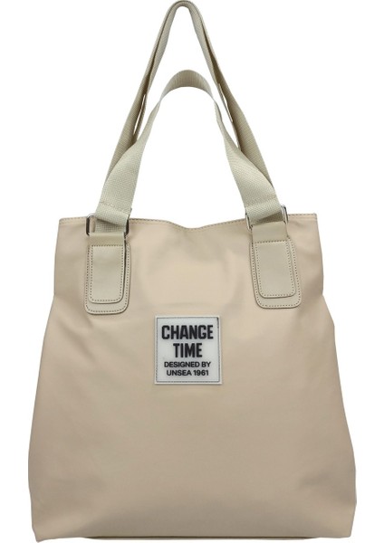Patlı Kadın Shopper Omuz Çantası
