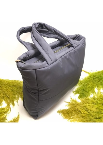 Patlı Kadın Shopper Omuz Çantası
