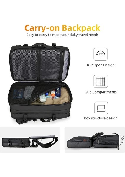 Su Geçirmez Genişletilebilir Bilgisayar ve Seyahat Çantası (Yurt Dışından) fırsatları