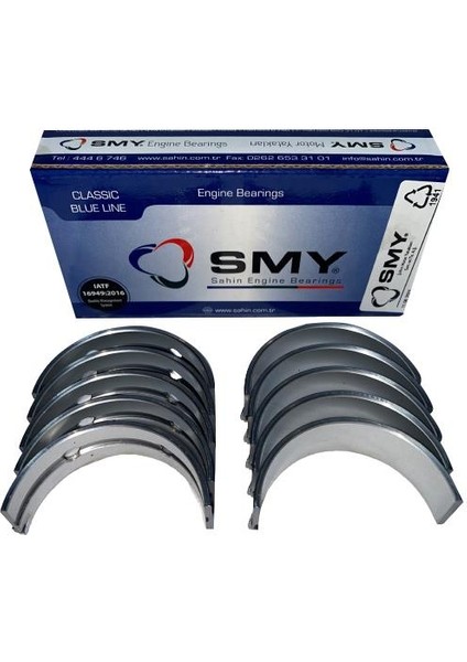 ŞAHİN Ana Yatak 0.50 / Renault R12 / 7701459377 - 5137050