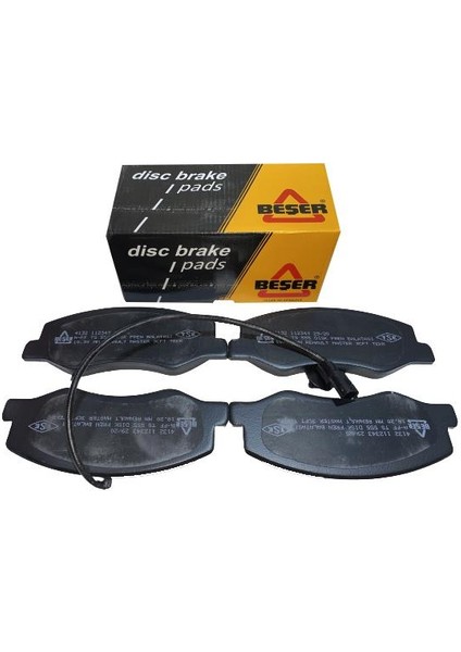 Arka Fren Balata Çift Teker / Master 3 - Movano B / 440600866R - 4132