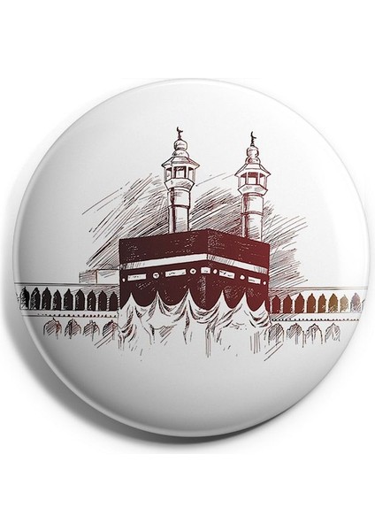 Kabe Iğneli Çanta Rozeti