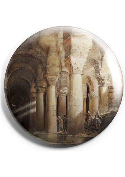 Major Selection Yerebatan Sarnıcı Iğneli Çanta Rozeti