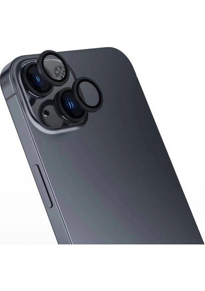 Apple Iphone 16 Plus Parmak Izi Bırakmayan Lens Koruma Parlak Kamera Koruyucu CL15