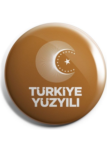 Major Selection Türkiye Yüzyılı Iğneli Çanta Rozeti