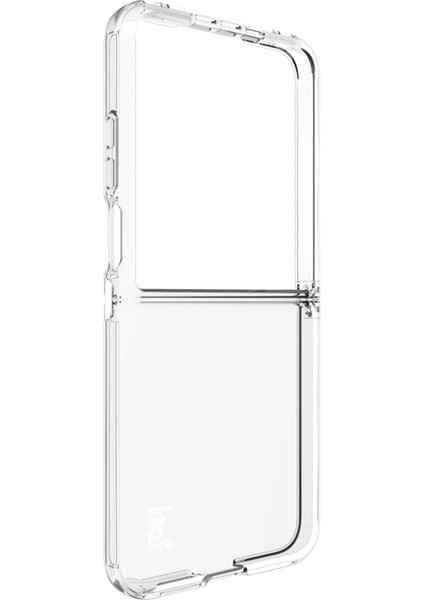 Anti-Düşen Telefon Kılıfı Için Xiaomi Mix Flip 5g Kılıf Hava Yastıkları Koruma Temizle Tpu Telefon Kapağı (Yurt Dışından)