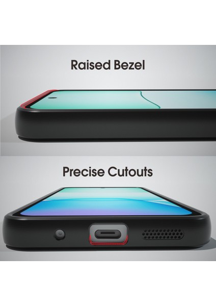 Anti-Düşen Telefon Kılıfı Xiaomi Redmi 13 5g/4g Durumda Hibrit 2 In 1 Yumuşak Tpu Sert Pc Telefon Kapağı-Mat Siyah (Yurt Dışından) modelleri