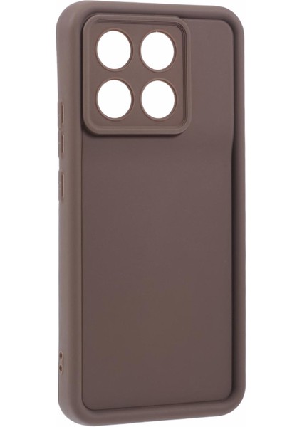 Anti-Düşen Telefon Kılıfı Için Xiaomi Poco X6 Pro 5g Kılıf Esnek Tpu Koruyucu Cep Telefonu Kapağı-Kahverengi (Yurt Dışından) modelleri