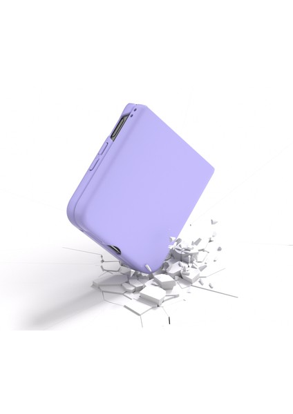 Anti-Düşen Telefon Kılıfı Için Xiaomi Mix Flip 5g Kılıf Sert Pc Koruyucu Telefon Kapak Cilt Dokunmatik Duygu-Mor (Yurt Dışından) modelleri