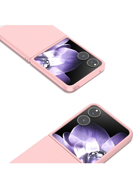 Anti-Düşen Telefon Kılıfı Için Xiaomi Mix Flip 5g Kılıf Sert Pc Koruyucu Telefon Kapak Cilt Dokunmatik Duygu-Pembe (Yurt Dışından) fiyatları