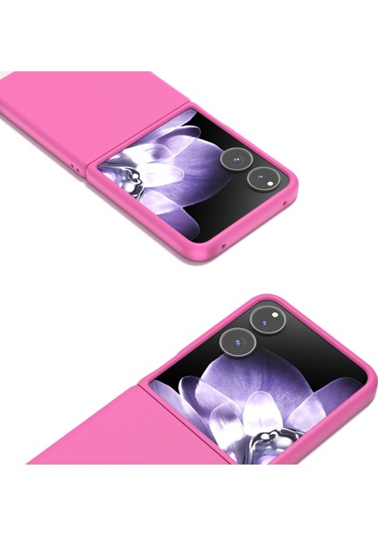 Anti-Düşen Telefon Kılıfı Için Xiaomi Mix Flip 5g Kılıf Sert Pc Koruyucu Telefon Kapak Cilt Dokunmatik Duygu-Gül (Yurt Dışından) fiyatları