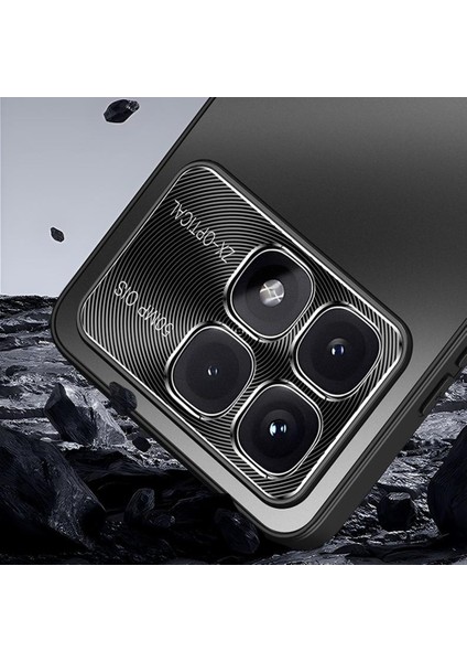 Anti-Düşen Telefon Kılıfı Için Xiaomi Poco F6 Pro 5g Kılıf CD Damarları Pc + Tpu Telefon Kapağı-Erik (Yurt Dışından) modelleri
