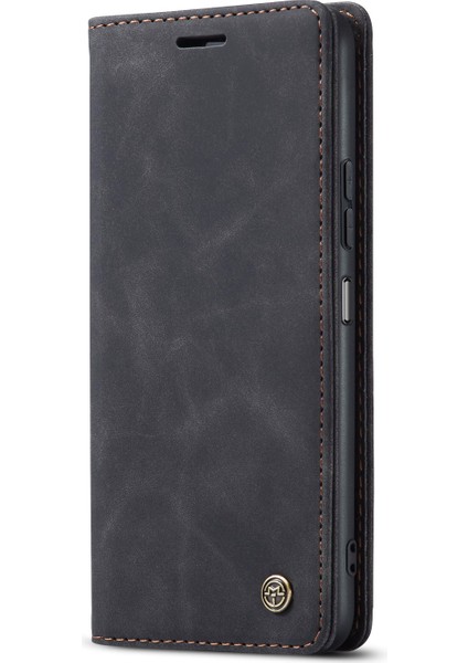 Anti-Düşen Telefon Kılıfı Xiaomi Redmi 13 5g/4g Kılıf Kart Tutucu Standı Deri Telefon Kapağı-Siyah (Yurt Dışından) fırsatları
