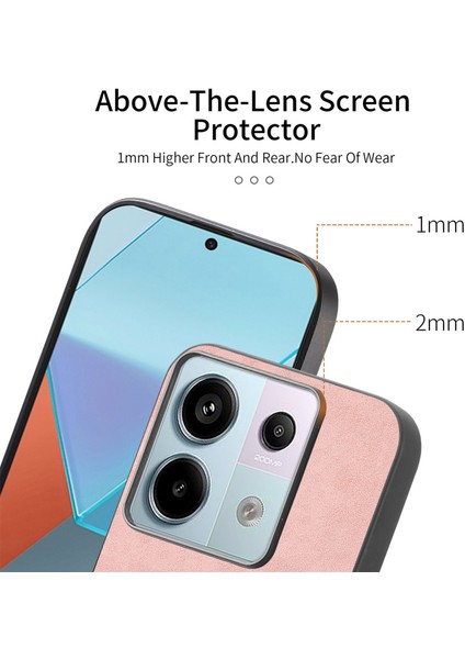 Xiaomi Poco X6 5g Deri Arka Kılıf Magsafe Cilt-Dokunmatik Telefon Kapak-Sarı ile Uyumlu Anti-Düşme Telefon Kılıfı (Yurt Dışından) indirimleri