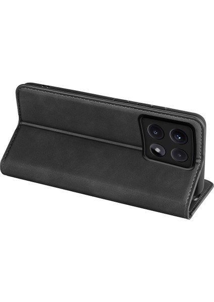 Anti-Düşme Telefon Kılıfı Xiaomi 14T Kılıf Cilt-Dokunmatik Deri Cüzdan Telefon Kapağı-Siyah (Yurt Dışından) modelleri
