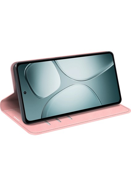 Anti-Düşme Telefon Kılıfı Için Xiaomi 14T Kılıf Cilt-Dokunmatik Deri Cüzdan Telefon Kapağı-Pembe (Yurt Dışından) fırsatları