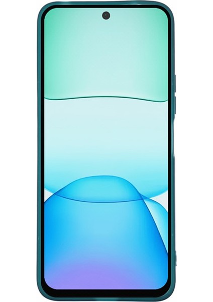 Anti-Düşme Telefon Kılıfı Xiaomi Redmi 13 5g/4g Tpu Kılıf Temperli Cam-Şeffaf Yeşil ile Elektroliz Çerçeve (Yurt Dışından) fırsatları