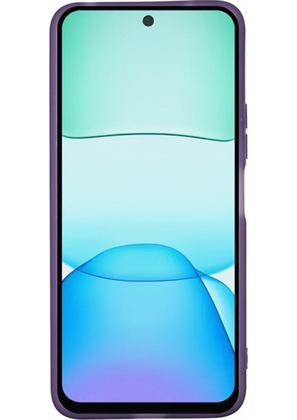 Anti-Düşme Telefon Kılıfı Xiaomi Redmi 13 5g/4g Tpu Kılıf Temperli Cam-Şeffaf Mor ile Elektroliz Çerçeve (Yurt Dışından) fırsatları