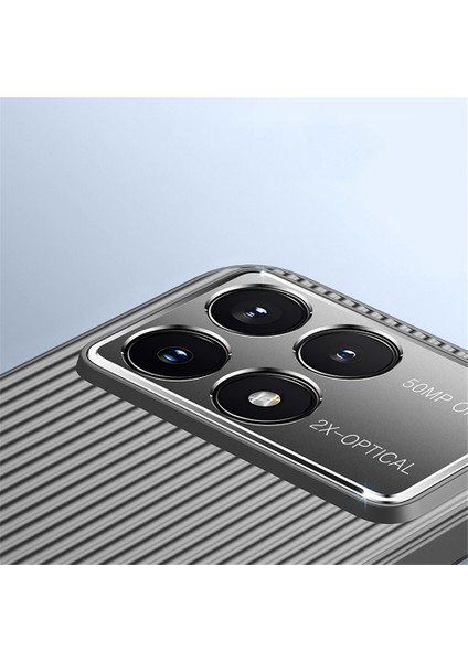 Xiaomi Poco F6 Pro 5g Kılıf Pc+Tpu Telefon Kapağı Oluklu Desen-Siyah Için Anti-Düşme Telefon Kılıfı (Yurt Dışından) modelleri