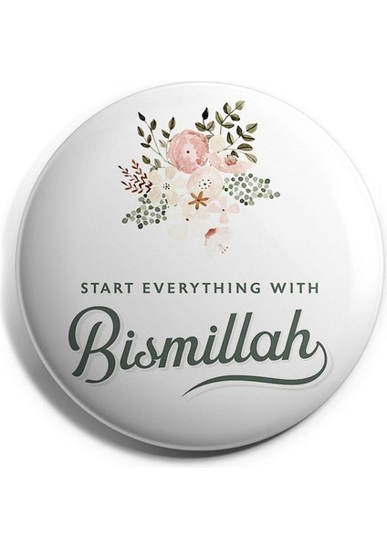 Major Selection Bismillah Iğneli Çanta Rozeti